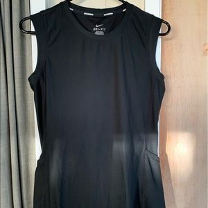 Black Nike Dri-Fit Running Tanktop